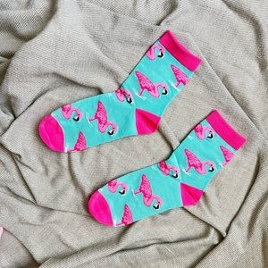 NWT Flamingos women’s socks